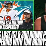 Dolphins Lose 1st & 3rd Round Pick, Owner Fined $1.5M & Suspended For Tampering | Pat McAfee Reacts