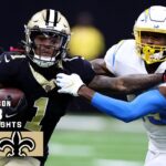 Los Angeles Chargers vs. New Orleans Saints – Highlights | 2022 Preseason Week 3