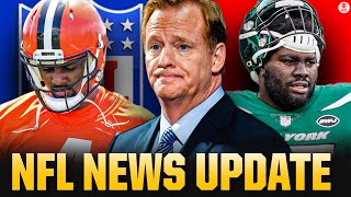 NFL News Update: Roger Goodell on Deshaun Watson’s SUSPENSION, Mekhi Becton’s INJURY | CBS Sports HQ