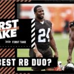 NFL TOP RB Duos: Kareem Hunt and Nick Chubb No. 1 on the list? | First Take