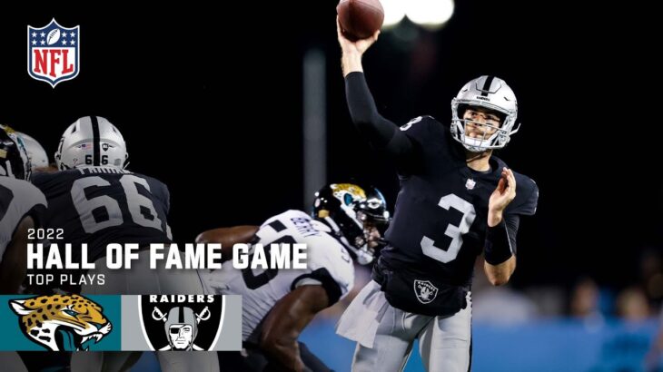 Raiders Win! Top Plays From Hall of Fame Game vs. Jaguars | Highlights | Raiders | NFL