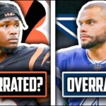 The NFL’s 5 Most UNDERRATED Players Heading into 2022…And the 5 Most OVERRATED