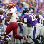 Washington Commanders vs. Baltimore Ravens Preseason Week 3 Highlights | 2022 NFL Season