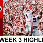 #1 Georgia vs South Carolina Highlights | College Football Week 3 | 2022 College Football Highlights