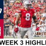 #3 Ohio State vs Toledo Highlights | College Football Week 3 | 2022 College Football Highlights
