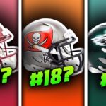 All 32 NFL Team Helmet Logos RANKED From WORST to FIRST