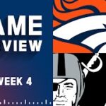 Denver Broncos vs. Las Vegas Raiders Week 4 Game Preview