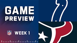 Indianapolis Colts vs. Houston Texans Week 1 Preview | 2022 NFL Season