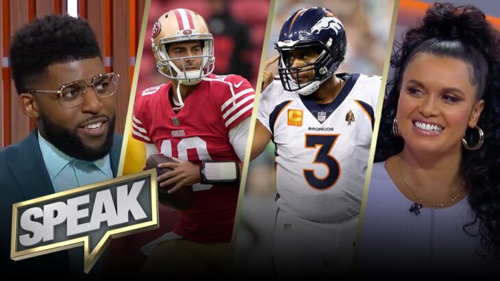 Jimmy Garoppolo or Russell Wilson: who has more at stake in 49ers vs. Broncos? | NFL | SPEAK