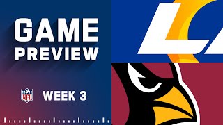 Los Angeles Rams vs. Arizona Cardinals Week 3 Preview