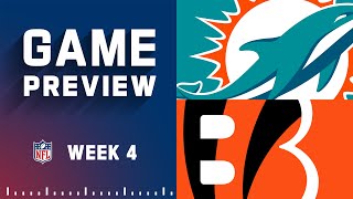 Miami Dolphins vs. Cincinnati Bengals Week 4 Game Preview