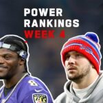 NFL Power Rankings Week 4