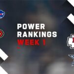 NFL Week 1 Power Rankings 2022