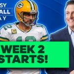 NFL Week 2 Fantasy Lineup Breakdown: Players You MUST Start | 2022 Fantasy Football Advice