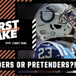 NFL contenders OR pretenders 👀🏈 | First Take