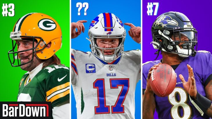 RANKING ALL 32 STARTING NFL QBs FOR 2022 FROM WORST TO FIRST