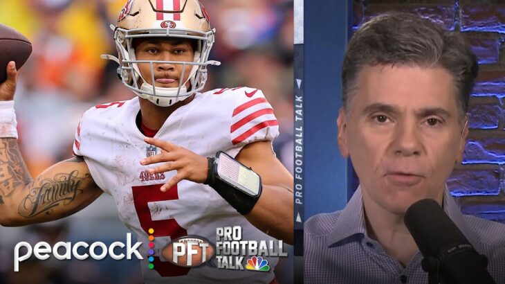 Shanahan, 49ers can’t afford to pull Lance this early for Garoppolo | Pro Football Talk | NFL on NBC