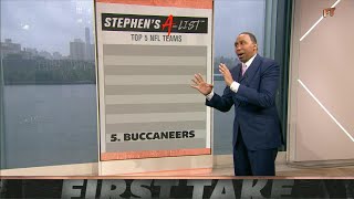 Stephen A.’s Top 5 NFL teams: Bills, Rams & more 👀| First Take