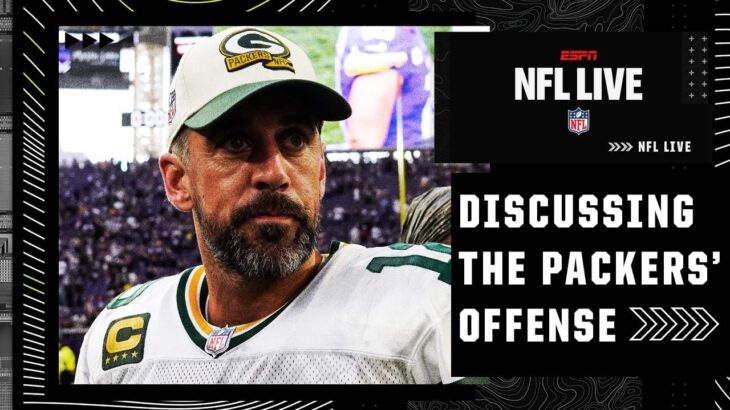 The NFL Live crew has differing views on the Packers’ offense 🍿