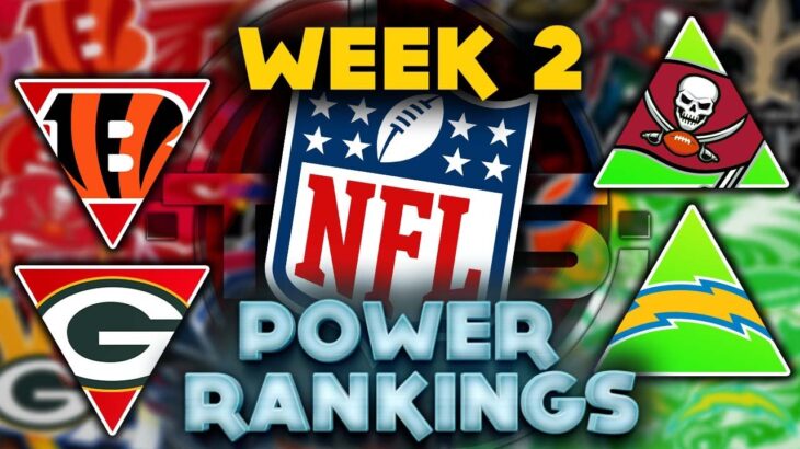 The Official 2022 NFL Power Rankings (Week 2 Edition!) || TPS