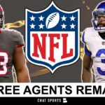 Top 25 NFL Free Agents Unsigned After 53-Man Rosters Cuts (+ Notable Players On Practice Squads)