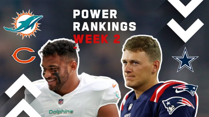 Week 2 NFL Power Rankings