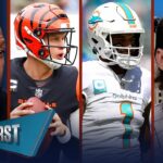 What can Tua’s Dolphins prove with a win over Joe Burrow’s Bengals? | NFL | FIRST THINGS FIRST