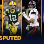 What gives Tom Brady an edge over Aaron Rodgers with his 3-1 all-time record? | NFL | UNDISPUTED
