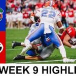 #1 Georgia vs Florida Highlights | College Football Week 9 | 2022 College Football Highlights