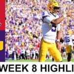 #7 Ole Miss vs LSU Highlights | College Football Week 8 | 2022 College Football Highlights
