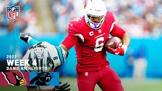 Arizona Cardinals vs. Carolina Panthers | 2022 Week 4 Highlights