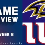 Baltimore Ravens vs. New York Giants | 2022 Week 6 Preview