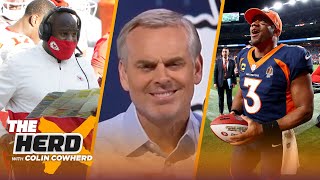 Bieniemy on Mahomes spat: ‘Who cares?’, Colin defends Russ Wilson’s ‘Dangerwich’ | NFL | THE HERD