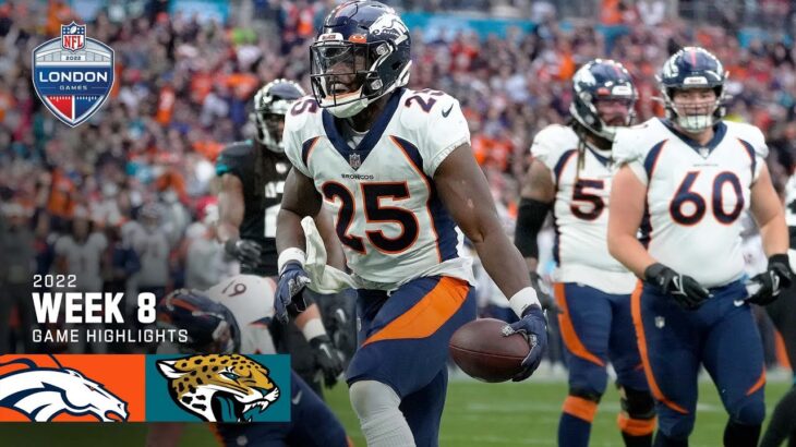 Denver Broncos vs. Jacksonville Jaguars | 2022 Week 8 Game Highlights