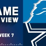 Detroit Lions vs. Dallas Cowboys | 2022 Week 7 Game Previews