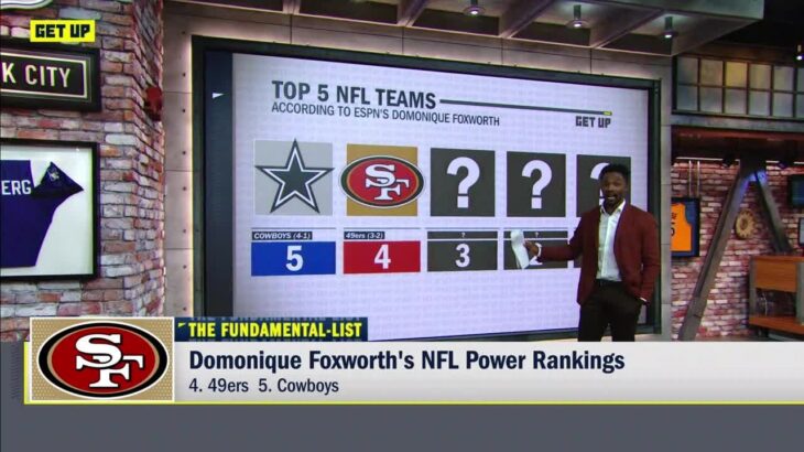 Domonique Foxworth’s NFL Power Rankings 🏈 | Get Up