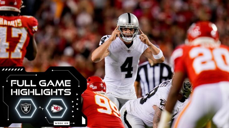 Highlights: Raiders vs. Chiefs | 2022 Week 5 | NFL