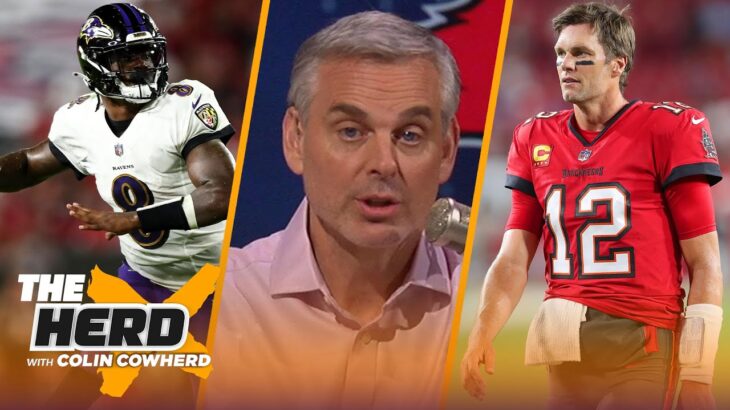 Lamar Jackson proved he is currently the better QB over Tom Brady in TNF win | NFL | THE HERD