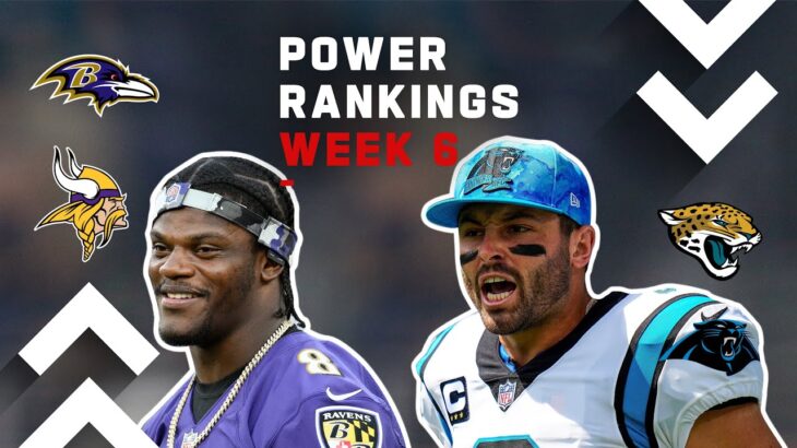 NFL Power Rankings Week 6