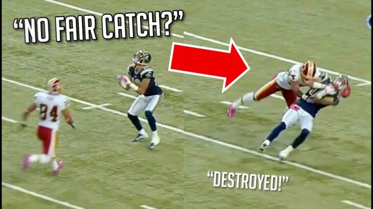 NFL “Should’ve called a Fair Catch” Moments
