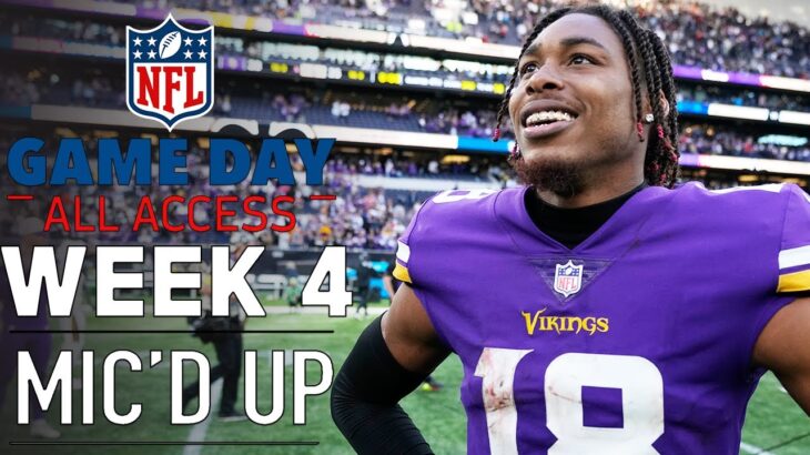 NFL Week 4 Mic’d Up, “He missed it…Double Doink” | Game Day All Access