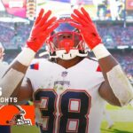 New England Patriots vs. Cleveland Browns | 2022 Week 6 Highlights