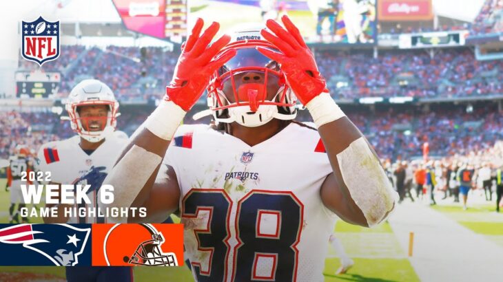 New England Patriots vs. Cleveland Browns | 2022 Week 6 Highlights