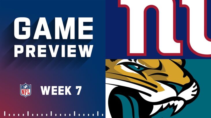New York Giants vs. Jacksonville Jaguars | 2022 Week 7 Game Preview