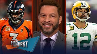 Russell Wilson & Aaron Rodgers headline the BUD List entering Week 6 | NFL | FIRST THINGS FIRST