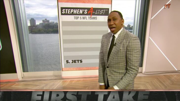 Stephen’s A-List: Top 5 NFL teams after Week 6 | First Take