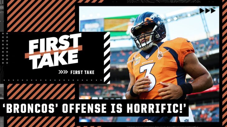 The Broncos have one of the most HORRIFIC offenses in the NFL 🗣 – Stephen A. | First Take