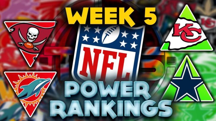 The Official 2022 NFL Power Rankings (Week 5 Edition!) || TPS