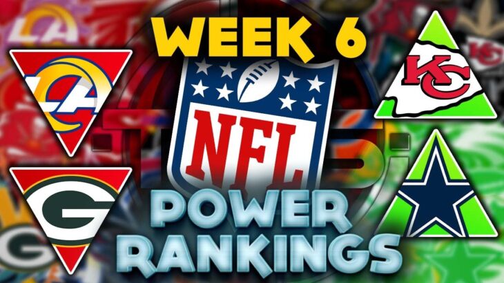 The Official 2022 NFL Power Rankings (Week 6 Edition!) || TPS