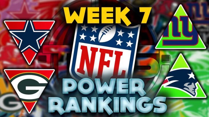 The Official 2022 NFL Power Rankings (Week 7 Edition!) || TPS